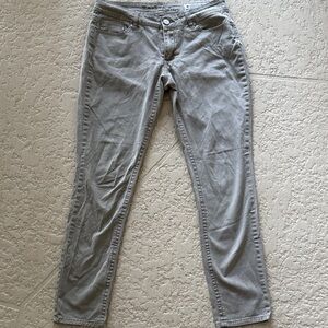 Chic Gray Skinny Women's Pants
